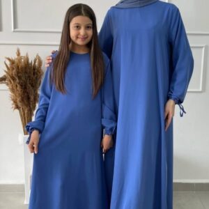 Abaya Mère fille ESMA 🤍 (5)